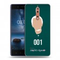 Дизайнерский пластиковый чехол для Nokia 8 Игра в кальмара