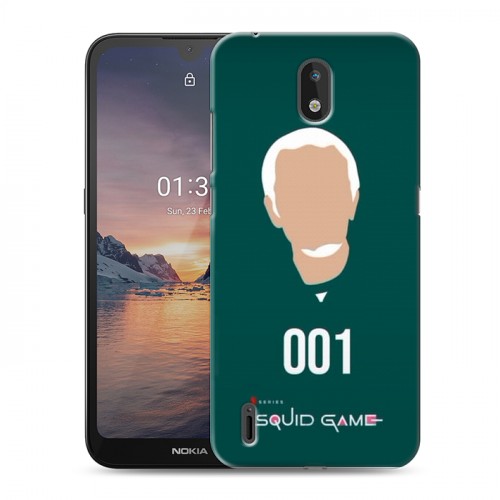 Дизайнерский силиконовый чехол для Nokia 1.3 Игра в кальмара