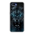 Дизайнерский силиконовый чехол для OPPO RX17 Neo Темный леопард