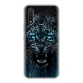 Дизайнерский силиконовый чехол для Vivo Y19 Темный леопард