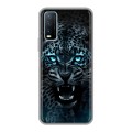 Дизайнерский силиконовый чехол для Vivo Y20 Темный леопард