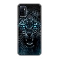 Дизайнерский силиконовый чехол для OPPO A53 Темный леопард