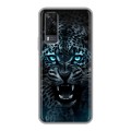 Дизайнерский силиконовый чехол для Vivo Y31 Темный леопард