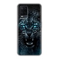 Дизайнерский силиконовый чехол для OPPO A54 Темный леопард