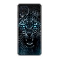 Дизайнерский силиконовый чехол для Samsung Galaxy A22 Темный леопард