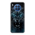 Дизайнерский силиконовый чехол для Huawei Nova 8i Темный леопард