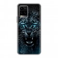 Дизайнерский силиконовый чехол для Vivo Y33s Темный леопард