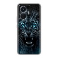 Дизайнерский силиконовый чехол для Vivo T1 Темный леопард