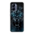 Дизайнерский силиконовый чехол для Realme C33 Темный леопард