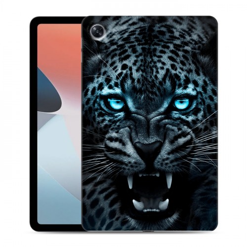 Дизайнерский силиконовый чехол для OPPO Pad Air Темный леопард