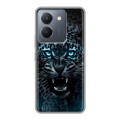 Дизайнерский силиконовый чехол для Vivo Y36 Темный леопард