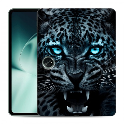 Дизайнерский силиконовый чехол для OnePlus Pad Темный леопард