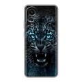 Дизайнерский силиконовый чехол для OPPO A78 4G Темный леопард