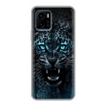 Дизайнерский силиконовый чехол для Vivo Y15s Темный леопард