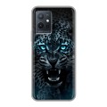 Дизайнерский силиконовый чехол для Vivo Y55 5G Темный леопард