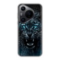 Дизайнерский силиконовый чехол для Huawei Pura 70 Pro Темный леопард