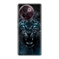 Дизайнерский силиконовый чехол для Vivo V30e Темный леопард