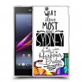 Дизайнерский пластиковый чехол для Sony Xperia Z Ultra  Городские символы