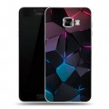 Дизайнерский пластиковый чехол для Samsung Galaxy C5 Геометрия неона