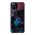 Дизайнерский силиконовый чехол для Vivo Y20 Геометрия неона