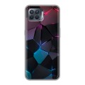 Дизайнерский силиконовый чехол для OPPO Reno4 Lite Геометрия неона