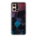 Дизайнерский силиконовый чехол для OPPO Reno7 Геометрия неона