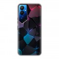 Дизайнерский силиконовый чехол для Tecno Pova 4 Геометрия неона