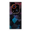 Дизайнерский силиконовый чехол для Tecno Phantom X2 Pro Геометрия неона