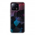 Дизайнерский силиконовый чехол для Xiaomi 13 Геометрия неона