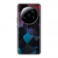 Дизайнерский силиконовый чехол для Xiaomi 13 Ultra Геометрия неона