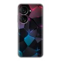 Дизайнерский силиконовый чехол для ASUS ZenFone 9 Геометрия неона