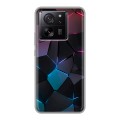 Дизайнерский силиконовый чехол для Xiaomi 13T Геометрия неона
