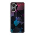 Дизайнерский силиконовый чехол для Vivo Y03 Геометрия неона