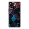 Дизайнерский пластиковый чехол для Vivo V30e Геометрия неона