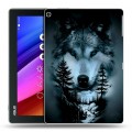 Дизайнерский силиконовый чехол для ASUS ZenPad 10 Лесной волк