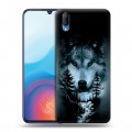 Дизайнерский пластиковый чехол для Vivo V11 Лесной волк