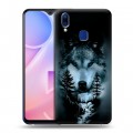 Дизайнерский пластиковый чехол для Vivo Y95 Лесной волк