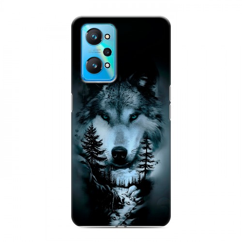 Дизайнерский силиконовый чехол для Realme GT Neo 2 Лесной волк