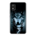 Дизайнерский силиконовый чехол для Itel A17 Лесной волк