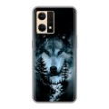 Дизайнерский силиконовый чехол для OPPO Reno7 Лесной волк