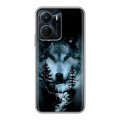Дизайнерский силиконовый чехол для Vivo Y16 Лесной волк