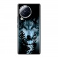 Дизайнерский силиконовый чехол для Xiaomi Civi 3 Лесной волк