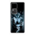 Дизайнерский пластиковый чехол для Vivo V30 5G Лесной волк