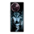 Дизайнерский силиконовый чехол для Vivo V30e Лесной волк
