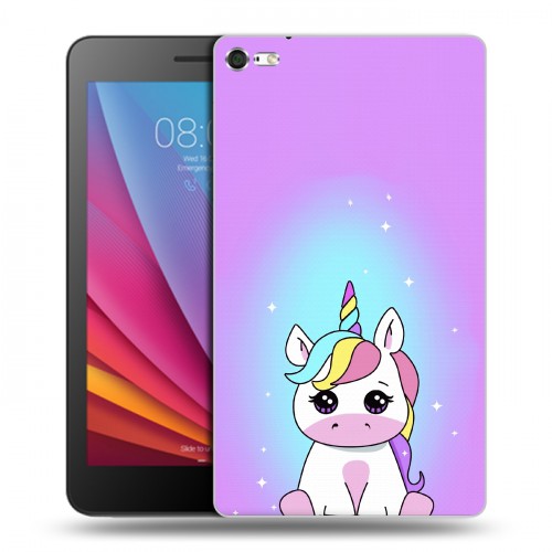 Дизайнерский силиконовый чехол для Huawei MediaPad T2 7.0 Pro Единорог
