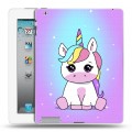 Дизайнерский пластиковый чехол для Ipad 2/3/4 Единорог