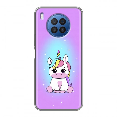 Дизайнерский силиконовый чехол для Huawei Nova 8i Единорог