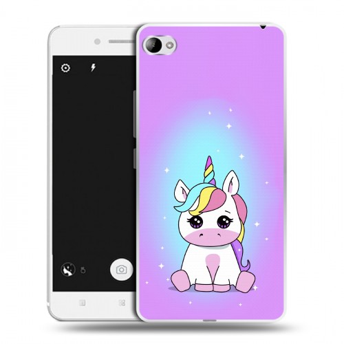 Дизайнерский пластиковый чехол для Lenovo S90 Единорог