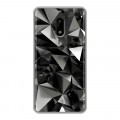 Дизайнерский пластиковый чехол для Nokia 6 Черные кристаллы