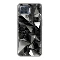 Дизайнерский силиконовый чехол для OPPO Reno4 Lite Черные кристаллы